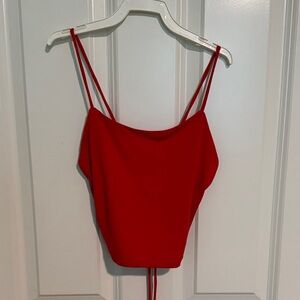 Love Tree Red Double-Strap Camisole